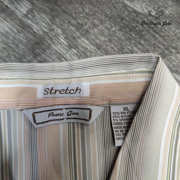 Poetic Gem Sleeveless Button Down Top Size XL - Picture 2 of 5